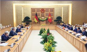Thống nhất các phương hướng, biện pháp lớn thúc đẩy quan hệ đối tác chiến lược Việt Nam - Đức