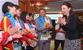 Thủ tướng Jacinda Ardern dành tình cảm đặc biệt với bóng đá nữ Việt Nam