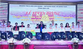 Gia Lai: Tổ chức lễ tuyên dương thiếu nhi DTTS và thiếu nhi nghèo vượt khó học giỏi năm 2022