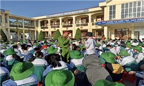 Lai Châu: Tuyên truyền pháp luật học đường cho các em học sinh