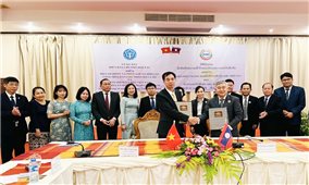 BHXH Việt Nam-Bộ Lao động và Phúc lợi xã hội Lào: Hợp tác chia sẻ kinh nghiệm thực hiện chính sách chế độ ASXH giai đoạn 2022-2025