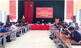 Bắc Giang: Hội thảo chia sẻ kinh nghiệm thực hiện các dự án, tiểu dự án, nội dung thành phần chương trình MTQG