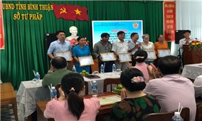 Bình Thuận: Tổng kết và trao giải thưởng Cuộc thi viết “Tìm hiểu pháp luật về hòa giải ở cơ sở”