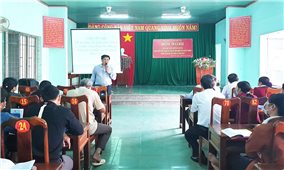 Đắk Lắk: Phổ biến, giáo dục pháp luật đưa đường lối, chủ trương của Đảng, chính sách, pháp luật của Nhà nước đến đồng bào DTTS