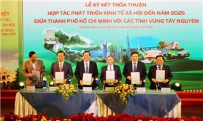 Tăng cường hợp tác phát triển kinh tế giữa TP. Hồ Chí Minh và các tỉnh Tây Nguyên