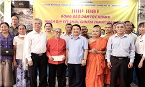 Bộ trưởng, Chủ nhiệm UBDT thăm, chúc tết Chôl Chnăm Thmây đồng bào Khmer tại TP. Hồ Chí Minh
