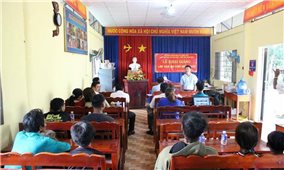 Bình Phước: Khai giảng lớp xóa mù chữ cho người dân tại xã Long Tân, huyện Phú Riềng