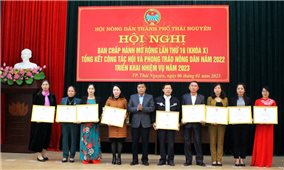 TP Thái Nguyên: Trên 8.700 hộ nông dân đạt danh hiệu sản xuất, kinh doanh giỏi