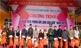 Chương trình “Xuân Biên phòng - Ấm lòng dân bản” tại Lộc Bình - Lạng Sơn