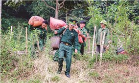 Xuân biên cương của những người lính Biên phòng Pa Tần