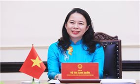 Bà Võ Thị Ánh Xuân - Phó Chủ tịch nước giữ quyền Chủ tịch nước