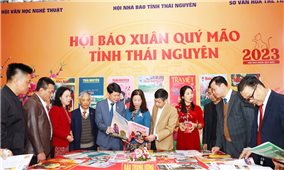 Thái Nguyên: Khai mạc Lễ hội thơ Nguyên tiêu và Hội Báo Xuân Quý Mão 2023