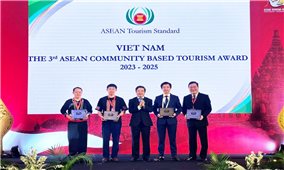 Bản Sin Suối Hồ đạt Giải thưởng Du lịch ASEAN 2023