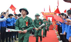 Lào Cai: 89% tân binh là con em đồng bào DTTS