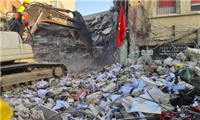 Động đất tại Thổ Nhĩ Kỳ và Syria: Đoàn Việt Nam phối hợp giải cứu thiếu niên 14 tuổi dưới đống đổ nát ở Thổ Nhĩ Kỳ