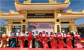 U Minh (Cà Mau): Khánh thành công trình “Nơi ở và làm việc của đồng chí Võ Văn Kiệt”