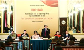 Nhiều sự kiện, hoạt động Kỷ niệm 80 năm ra đời “Đề cương về văn hóa Việt Nam”