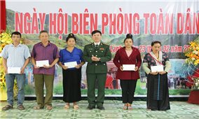 Ngày hội Biên phòng toàn dân ở xã vùng biên Sơn La