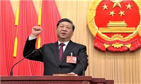 Ðồng chí Tập Cận Bình tiếp tục được bầu làm Chủ tịch Trung Quốc