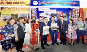 Hội Báo toàn quốc 2023: Nhiều độc giả quan tâm đến Báo Dân tộc và Phát triển