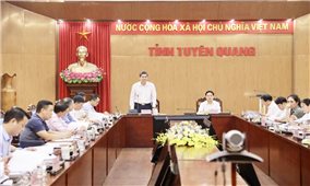 Ủy ban Dân tộc kiểm tra, đánh giá việc triển khai thực hiện Chương trình MTQG tại tỉnh Tuyên Quang
