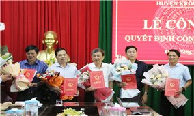 Đắk Lắk: Phòng Dân tộc huyện Krông Năng có Trưởng phòng mới