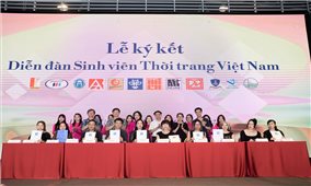 Lễ ra mắt Diễn đàn Sinh viên Thời trang Việt Nam và Show diễn 
