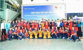 Thể thao Việt Nam lên đường tranh tài tại Asiad 19
