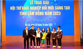 Sôi nổi “Ngày hội Khởi nghiệp đổi mới sáng tạo tỉnh Lâm Đồng năm 2023”