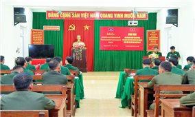 Thừa Thiên Huế: Tập huấn nghiệp vụ Biên phòng cho cán bộ quân đội Lào