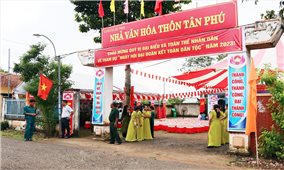 Ngày hội Đại đoàn kết toàn dân tộc tại các địa phương tỉnh Bình Phước