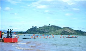 Gia Lai: Tổ chức Hội đua thuyền độc mộc trên sông Pô Cô và Liên hoan Văn hóa cồng chiêng năm 2023