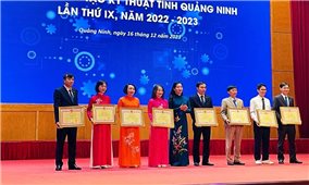 Tổng kết và trao giải Hội thi Sáng tạo kỹ thuật tỉnh Quảng Ninh lần thứ IX, năm 2022-2023