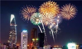 TP. Hồ Chí Minh dự kiến bắn pháo hoa chào năm mới 2024 tại hai điểm