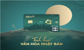 Thẻ tín dụng BIDV JCB Ultimate – Top 50 sản phẩm dịch vụ tin dùng Việt Nam 2023