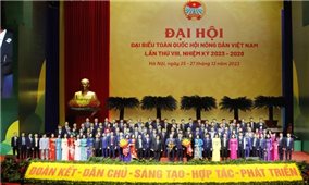Đại hội Đại biểu toàn quốc Hội Nông dân Việt Nam khoá VIII, nhiệm kỳ 2023-2028 thành công tốt đẹp