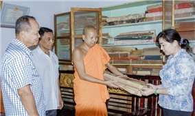 Trà Vinh: Những Người có uy tín “ba trong một” ở chùa Khmer huyện Càng Long