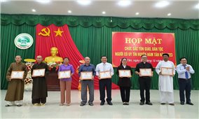 Hàm Tân (Bình Thuận): Họp mặt chức sắc tôn giáo, Người có uy tín năm 2023