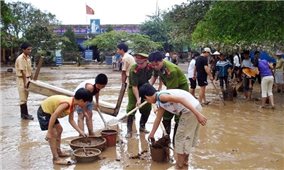 Bộ Y tế: Bảo đảm nước sạch, vệ sinh môi trường trong mùa mưa lũ