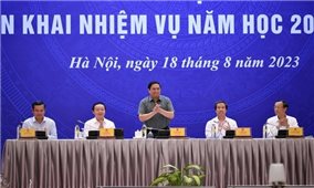 Thủ tướng Phạm Minh Chính dự hội nghị triển khai năm học mới 2023-2024