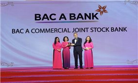 BAC A BANK giành 2 giải thưởng lớn tại Lễ trao giải “Nơi làm việc tốt nhất Châu Á