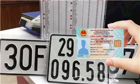 Hướng dẫn thủ tục cấp biển số định danh