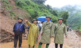 Yên Bái: Tập trung khắc phục hậu quả mưa lũ ở Mù Cang Chải