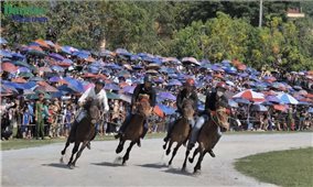 Bắc Hà tổ chức thành công giải đua ngựa truyền thống