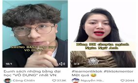 Vấn nạn hướng nghiệp lệch lạc trên mạng xã hội