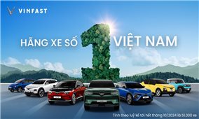 VinFast chiếm thị phần số 1 Việt Nam