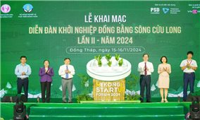 Diễn đàn Khởi nghiệp Đồng bằng sông Cửu Long: Hướng tới thành lập mạng lưới chuyển đổi xanh Mekong