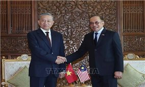 Tổng Bí thư Tô Lâm hội đàm với Thủ tướng Malaysia Anwar Ibrahim