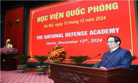 Tích cực tham mưu chiến lược cho Đảng, Nhà nước; phát triển Học viện Quốc phòng ngang tầm khu vực và thế giới