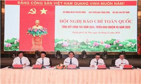 Hội nghị Báo chí toàn quốc năm 2024: Báo chí phải góp phần đưa đất nước bước vào kỷ nguyên vươn mình